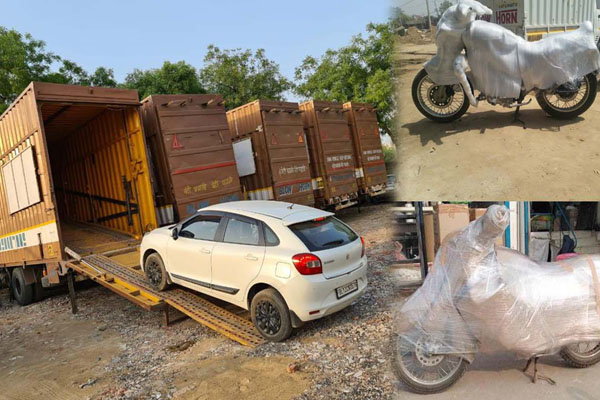 Packers and movers loading household items in Bangalore