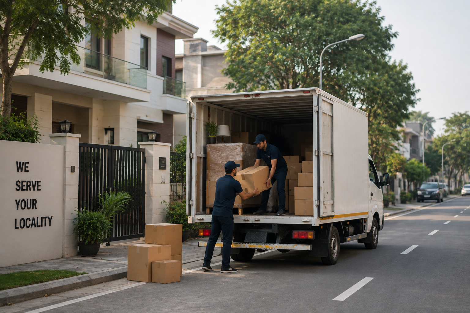 Packers and movers service in Bannerghatta Road, Bangalore with careful packing and loading