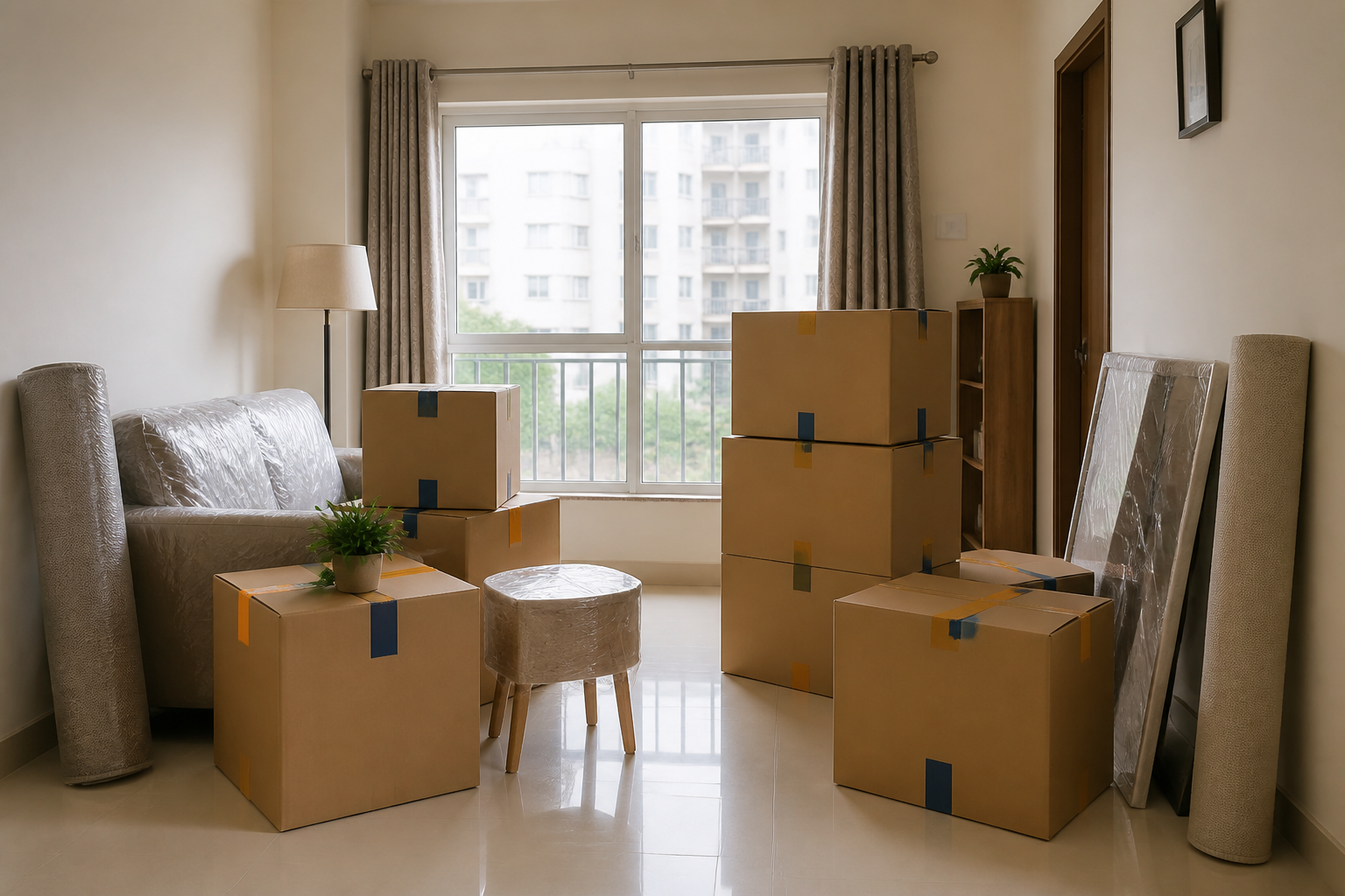 1 BHK / Studio moving cost in Bangalore