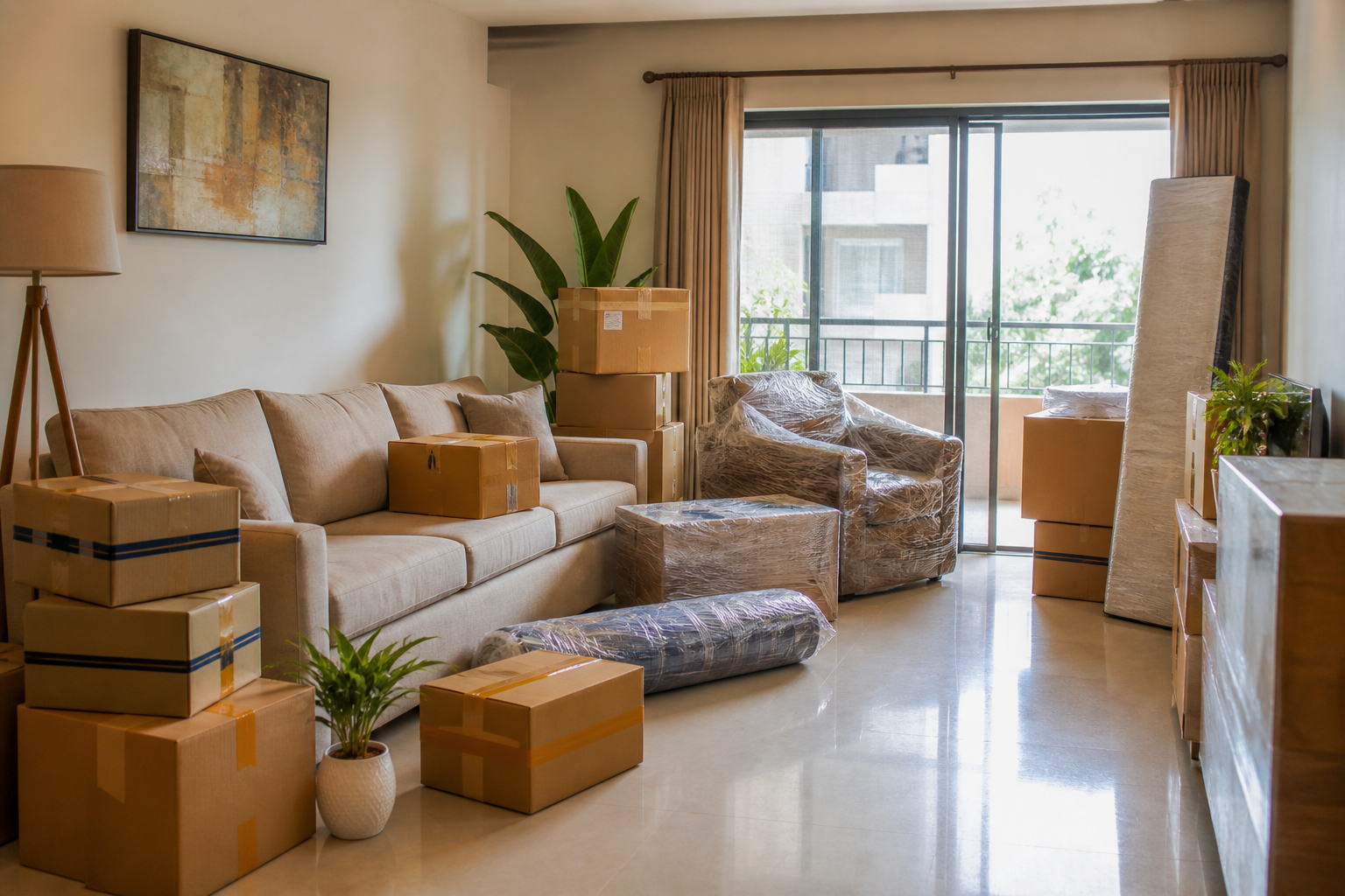 2 BHK moving cost in Bangalore
