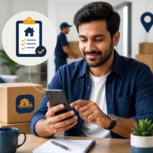 Customer requesting a moving quote from Kajariya Packers and Movers in Bangalore