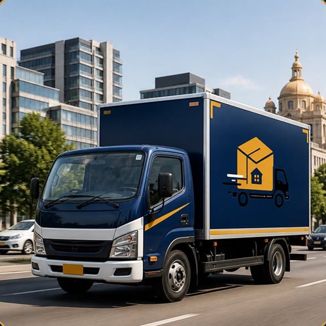 Safe transportation truck for local and intercity moving from Bangalore